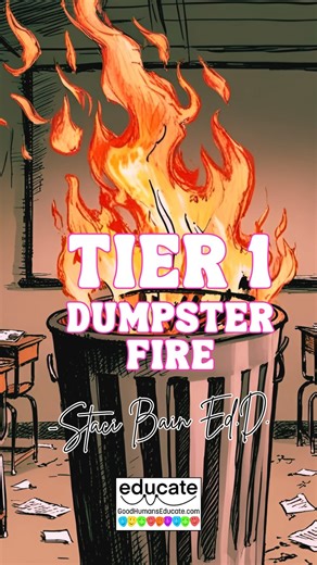 📊 When 85% of your students qualify for intervention, let’s be clear: This is not a student issue. This is an adult and systems issue. ❌ The Tier 1 block isn’t aligned. ❌ Teachers are being asked to use too many disconnected tools. ❌ Everyone’s “doing their own thing,” and no one’s teaching with shared pedagogy. ❌ A few influential leaders within a system STILL subscribe to whole language or balanced literacy practices. ❌ Teachers are rotting at the kidney-bean table instead of teaching whole g