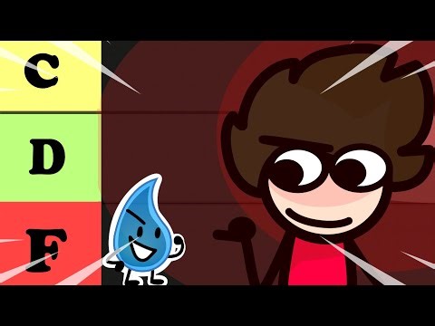 I RANK BFDI CHARACTERS FROM WORST TO BEST