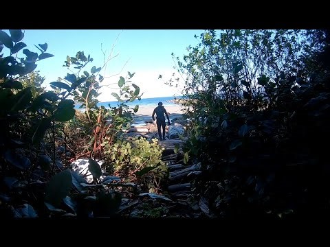 Hiking in to a Remote Beach to Spearfish in Neah Bay, WA
