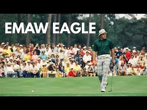 Kansas State legend, Jim Colbert, holes out for eagle at the 1974 Masters