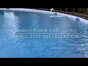 Spring 2019 Coleman Pool Installation