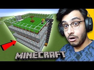 BUILDING TALLEST UNLIMITED FARM IN MINECRAFT - RAWKNEE