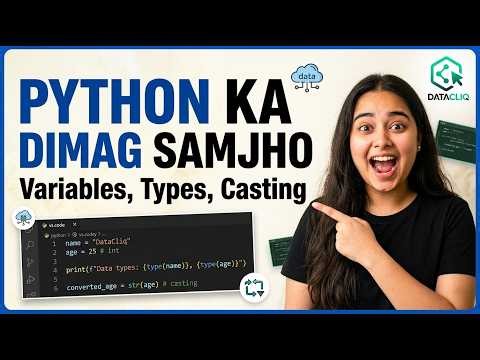 Python Mein Ye 4 Cheezein Samjho — 80% Data Analyst Jobs Ka Base Yehi Hai 🔥