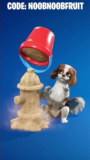 Sandy Spaniel Sidekick Emote Showcase | Fortnite