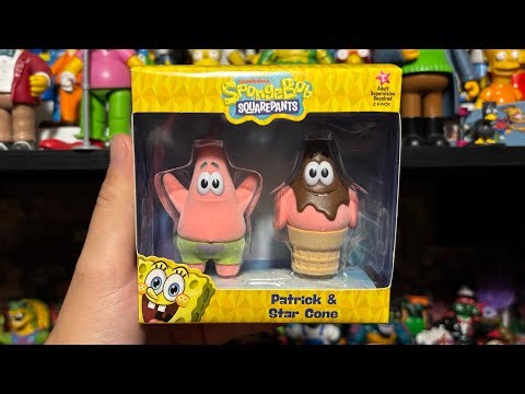 Patrick & Star Cone 2 Pack Figure Set (Unboxing & Review)