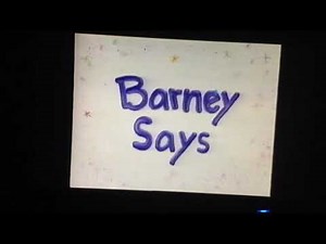Barney & Friends Barney Kids Best Manners And Say Goodbye Barney 1999