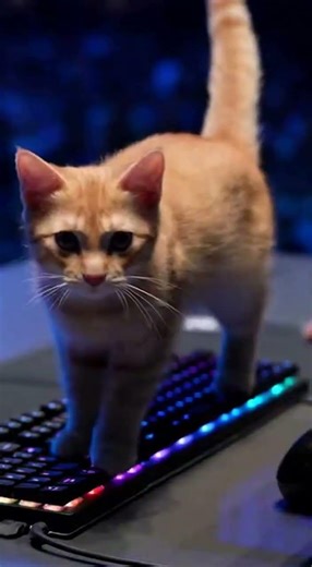 Esports Match ENDS When a Cat Presses the Keyboard 😭🐱🎮 #trending #cats #viral