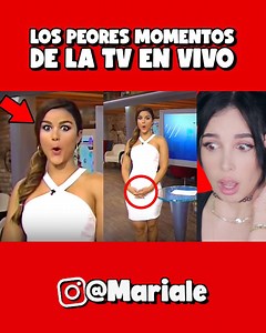 712K views · 14K reactions | LOS MOMENTOS MÁS FAILS DE LA TV EN VIVO!! | Mariale | Facebook
