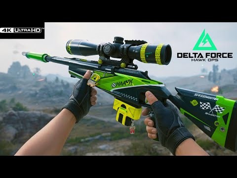 Extreme Long Range Shots 🎯 | Delta Force Sniper Full Gameplay 4k 60 fps