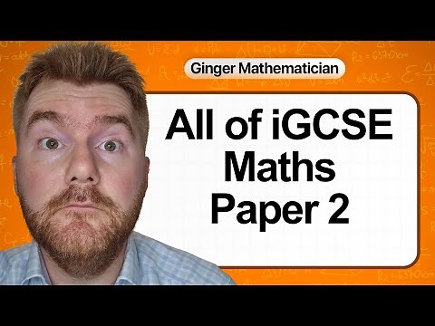 Everything you need to know about IGCSE Maths Paper 2 in 2 hours| 30K Subs Special