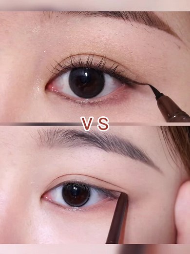 #eyemakeup #makeup #eyemakeuptutorial #eyeliner #fyp Let's learn eye makeup techniques together