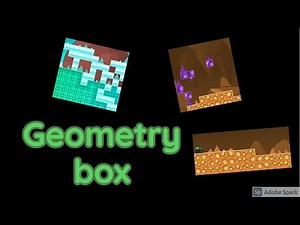 Geometry box, a sandbox game inspired by Geometry dash!
