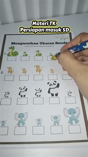 Ide materi pembelajaran TK