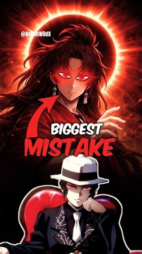 Yoriichi Biggest MISTAKE 👺 #demonslayer #yoriichi