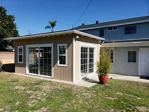 Patio cover converted to a Sunroom