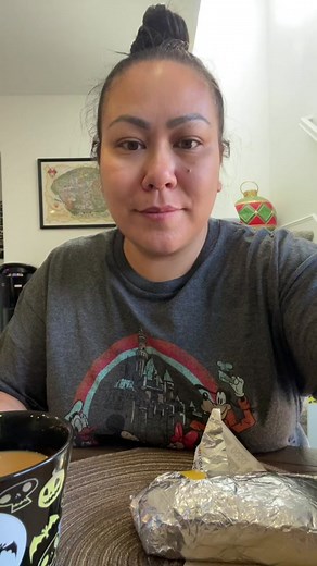 Part 1 Jack in the box breakfast burrito #mukbang #jackinthebox #breakfastburrito