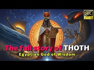 THOTH: Egyptian God of Wisdom – Full Origin Myth Explained | AI Cinematic Story [8K]