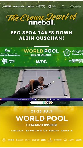 Seo Seoa Upsets Two-Time Champion Ouschan at World Pool