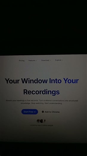 Useful website you should know.Record your screen get automatic transcripts. 🌐 Website: screenapp.io