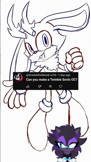 A TWINKIE SONIC OC?! / Making Sonic OCs out of Random Things - Ep. 113