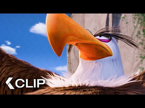 The Mighty Eagle Scene - The Angry Birds Movie (2016)