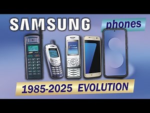 Samsung phones evolution 1985-2025 | 1800+ models | 238 commercials