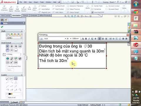 How to insert symbol solidworks drawings