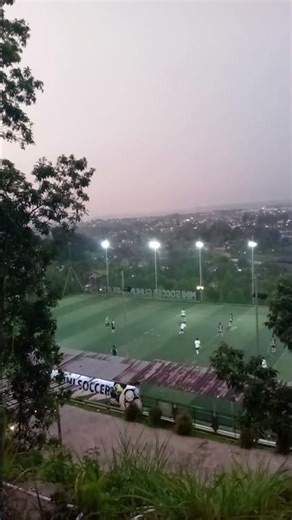 Playing ball on the mountain #futsal #shorts