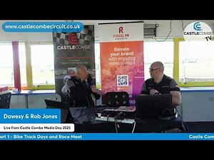 Castle Combe Media Day 2025 LIVE Combe TV Ep91 Part 1 - Bike Track Days and Race Meet