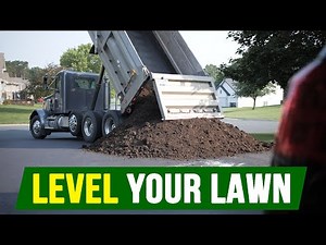 How to LEVEL Your LAWN During a RENOVATION!