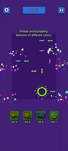🎈Balloon Stab🎈 Pop the balloons and dart your way to victory! #balloonpop #balloonpopping