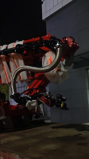 GUOXING firefighting robot M40L export loading, ready to put into service in abroad fire brigade~