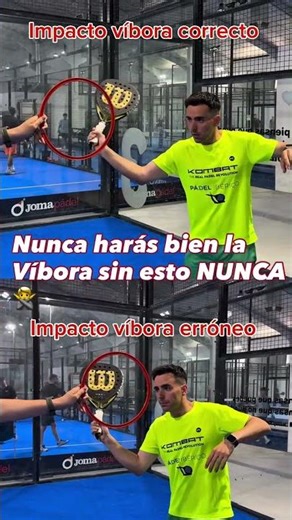 The Vibora Mistake 99% of Players Make ❌ | #padel #padeltips