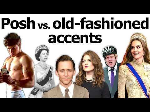 Upper class British speech, old and modern