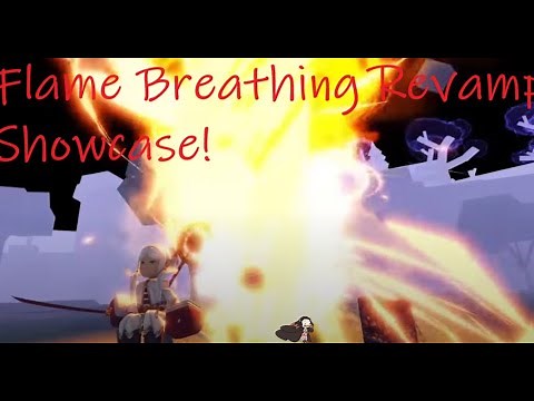 Flame Breathing Revamp Showcase & Rating Slayer Tycoon!