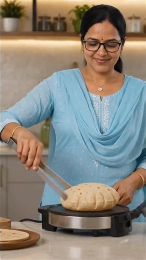 No Kneading, No Rolling! This Machine Makes Puri in 30 Sec 😱 #RotiMaker #PuriMaker #KitchenGadgets