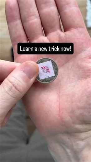 Family Nonsense on Instagram: "Learn this easy and fun coin trick. This simple “magic” trick makes it seem like the coin never changes sides. With a little practice, you’ll be able to show your kids, students, or fiends. #magictricks #cointricks #coinmagic #magicrevealed"