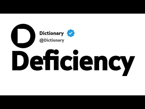 Deficiency Synonyms | Similar Words