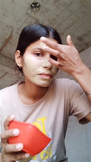 how to use multani mitti on face? 💖 #facepack #trending #ytshorts #viral#fyp #skincare #viralsong