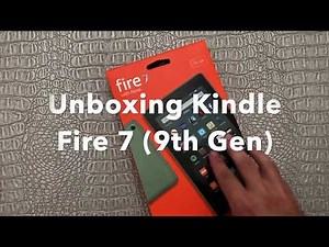 Kindle Fire 7 (9th Gen) Unboxing