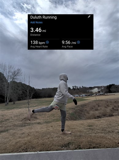 Day 18 Kev's 5K bday run! Today was a cold one 🥶 #fyp #coldrun #milesbeforemedals #loverunning #runstreak