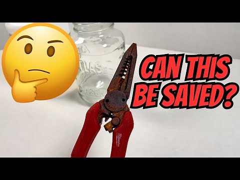 How To Clean Rusty Tools + BONUS How To Prevent Rust