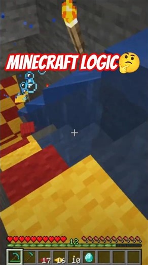#reelschallenge Minecraft Logic Again? 🤯 | #Shorts