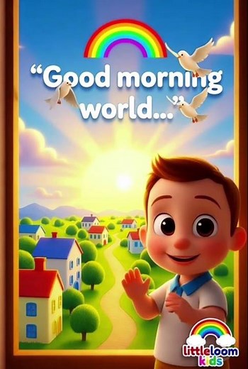 Rise and Shine | Morning Song for Kids | Nursery Rhyme for a Happy Start 🌞✨