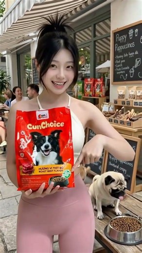 Chó ăn khỏe, lông mượt thấy rõ sau vài tuần 🦴✨