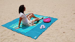 This sand-free mat will put an end to your gritty beach trips