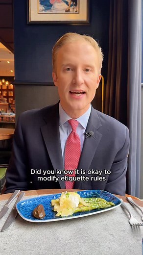 When do you modify etiquette rules? #dining #etiquette #williamhanson | William Hanson