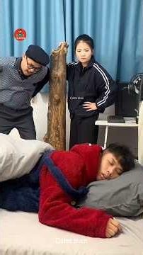My younger brother fell into a deep sleep.. #funnydrama #familydrama #funnysiblings