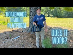 DIY Saddle Hunting Platform Build and Review!