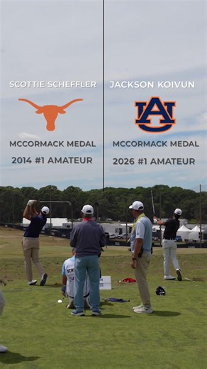 From one era to the next at the U.S. Open 🏌️‍♂️